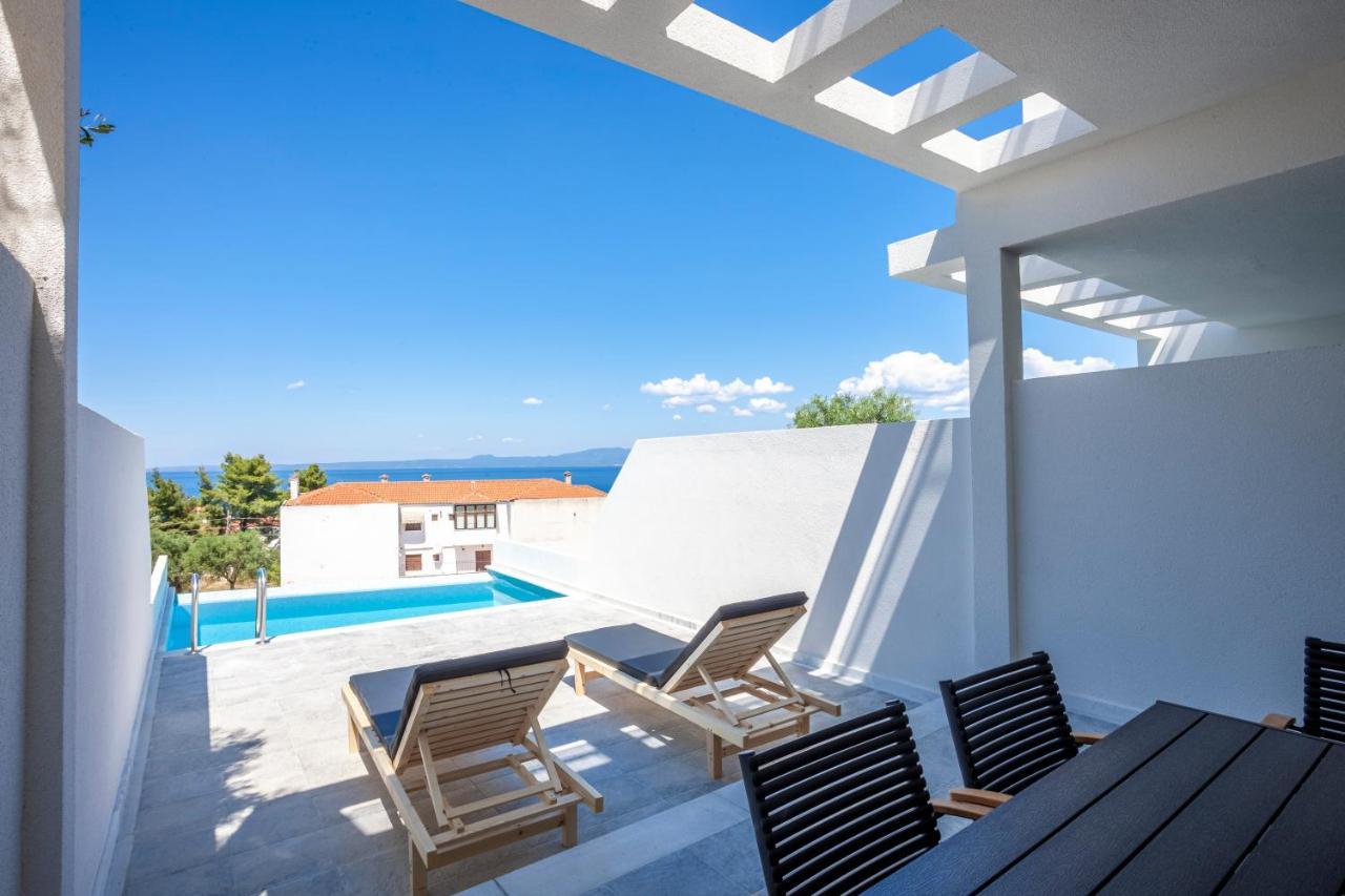 Villas Kaiafa “Ismini” โปไลโครโน ภายนอก รูปภาพ